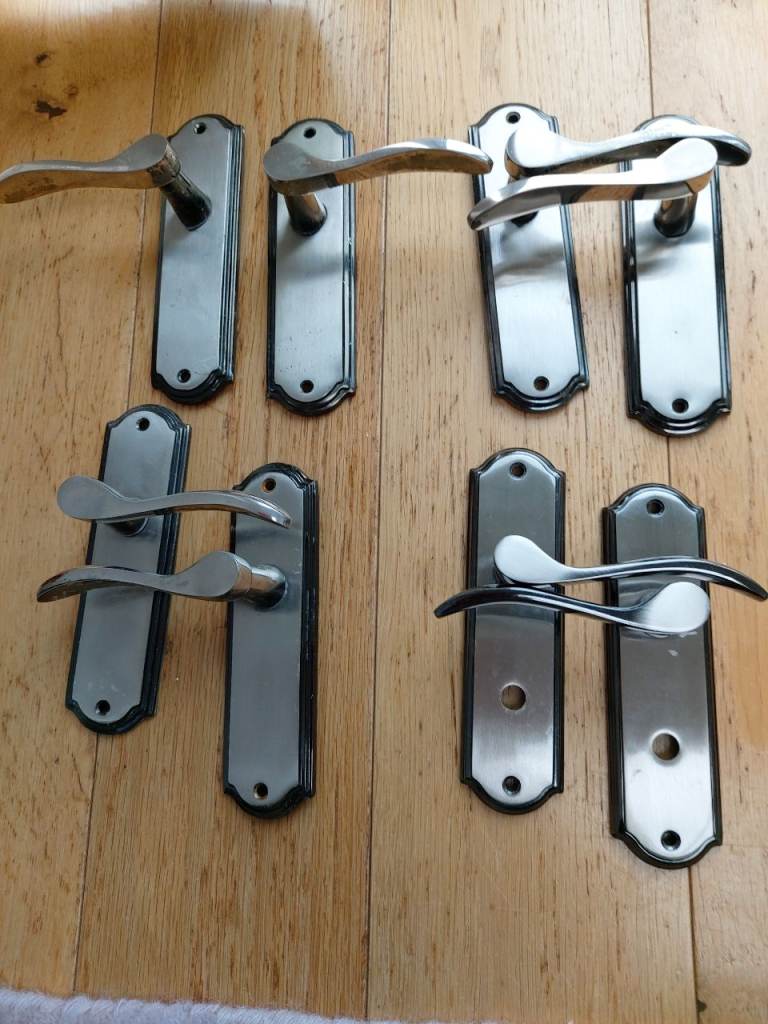 Black nickel interior handles 