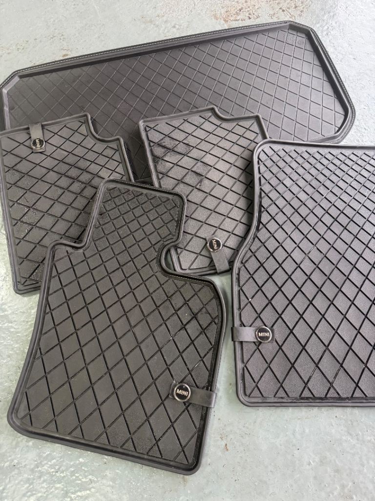 Mini F56 Three Door Genuine Mini Rubber Mat Set