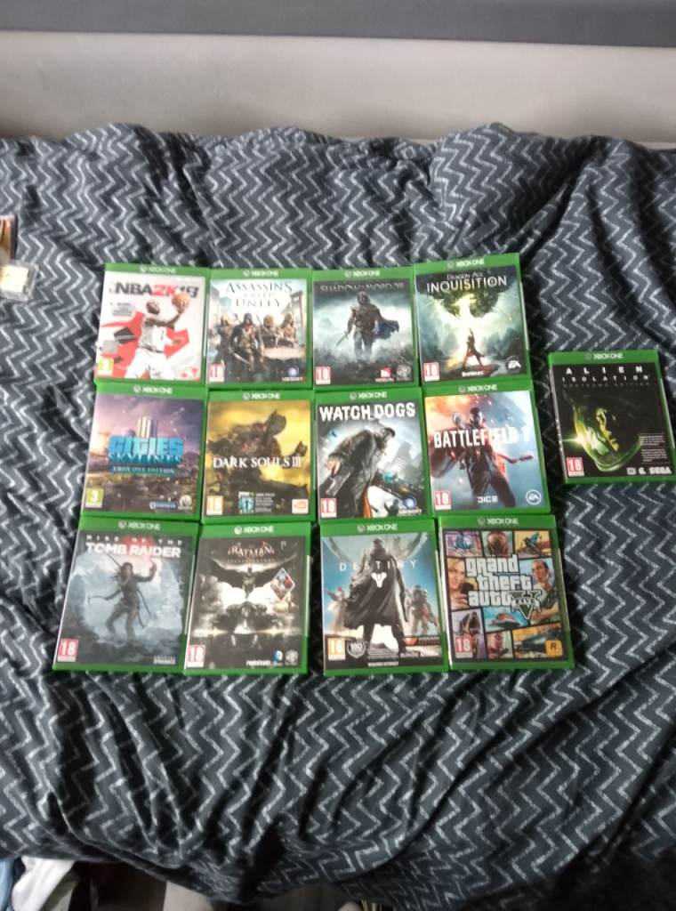 Large Xbox One Game Collection – 13 Titles