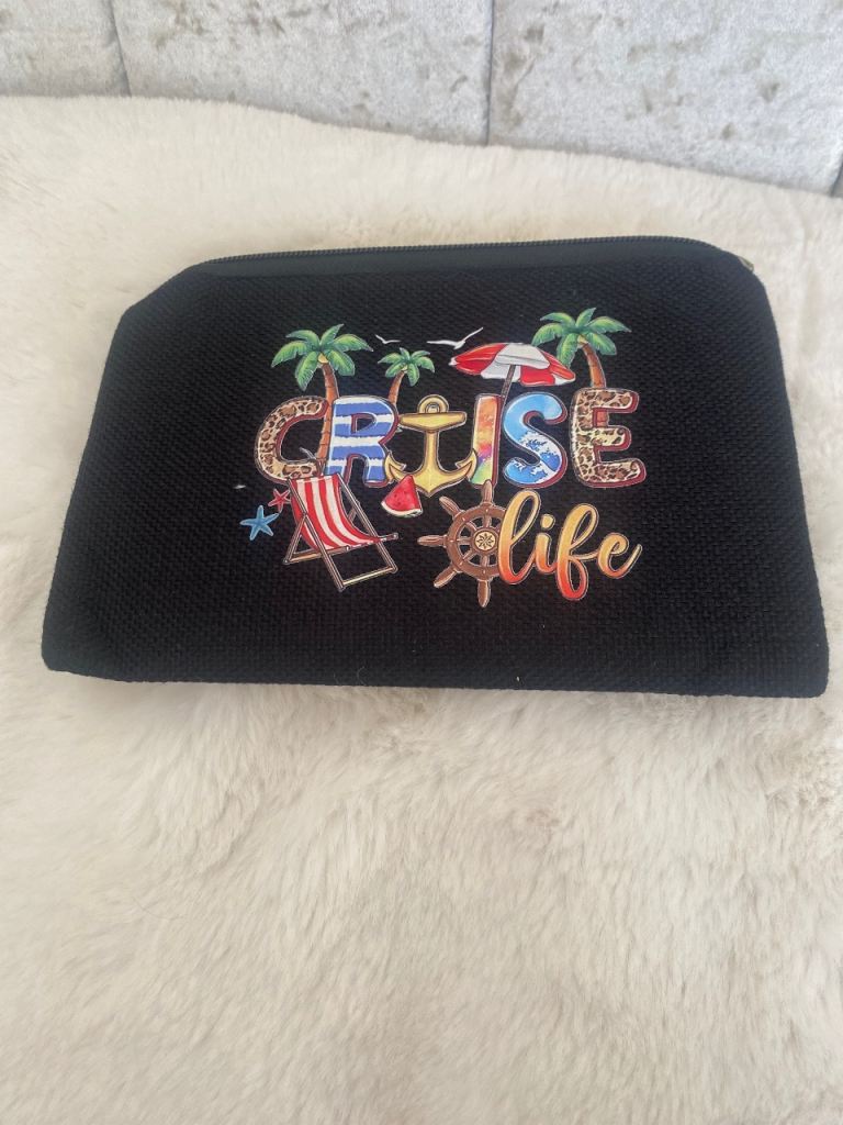 Cruise Life Pouch / Clutch Bag – Black, As New