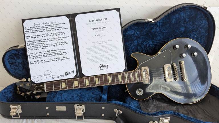 Gibson Custom Noel Gallagher Les Paul Standard – Live ’25 Edition (1 of 25) – Signed + Handwritten