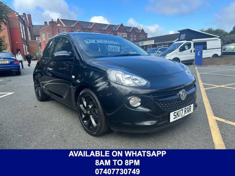2017 Vauxhall ADAM 1.2i Energised 3dr HATCHBACK PETROL Manual
