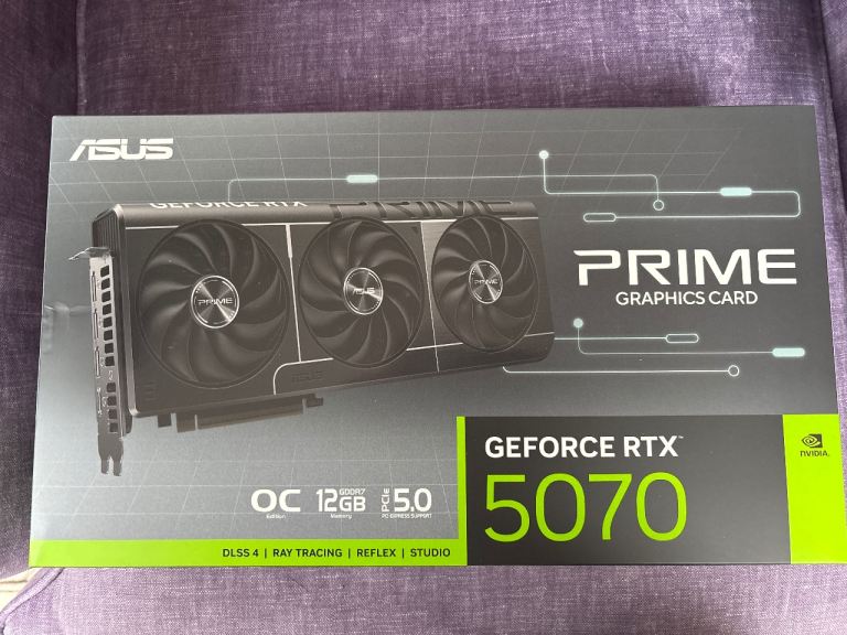 Brand new ASUS GeForce RTX 5070 Prime Graphics Card 