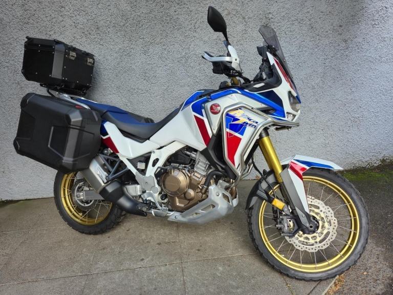  2021 Honda CRF1100 Africa Twin Adventure Sports, CRF 1100, Full luggage, tour