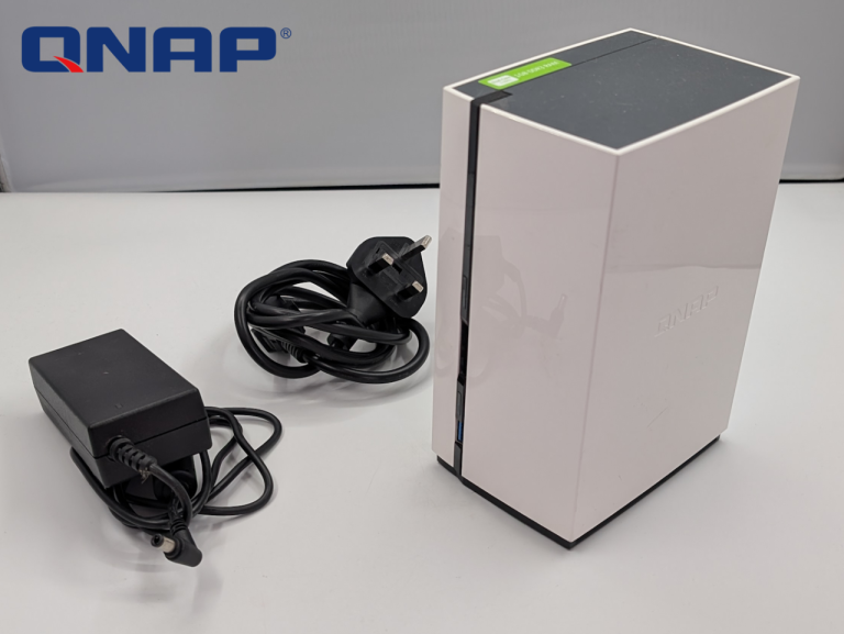 QNAP NAS Server with Power Supply