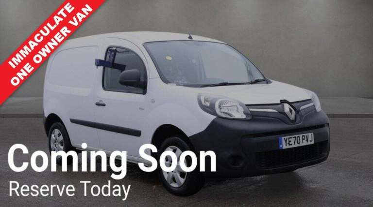 2020 70 RENAULT KANGOO ZE ML20 33KWH BUSINESS NO VAT VAN ELECTRIC AUTO MWB (I) (