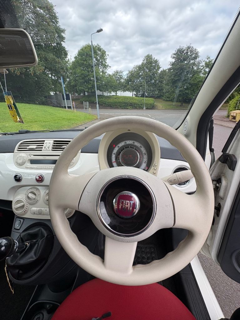 Fiat, 500, Hatchback, 2012, Manual, 1242 (cc), 3 doors