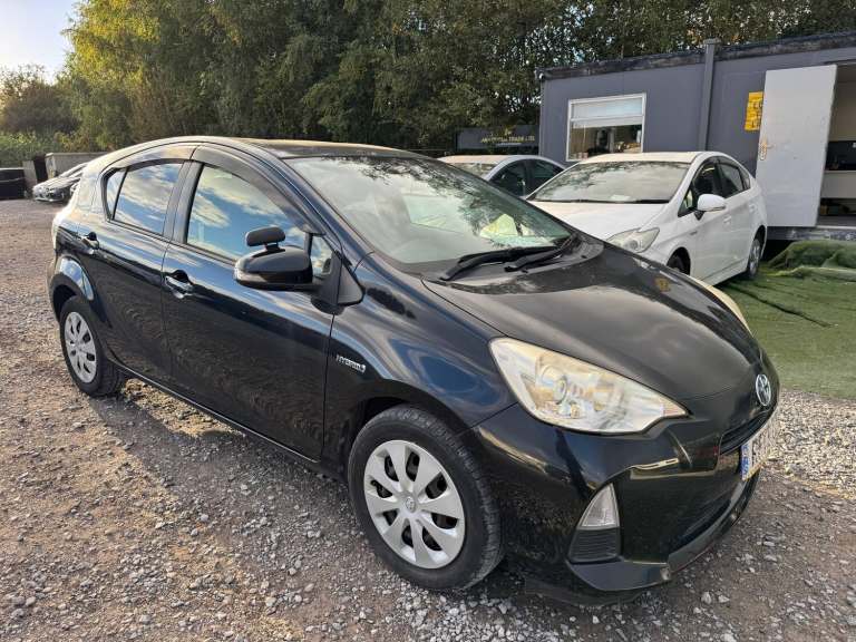 2013 Toyota Aqua Toyota Aqua Hybrid Petrol Black 2013 5 Seater 1.5L Hybrid