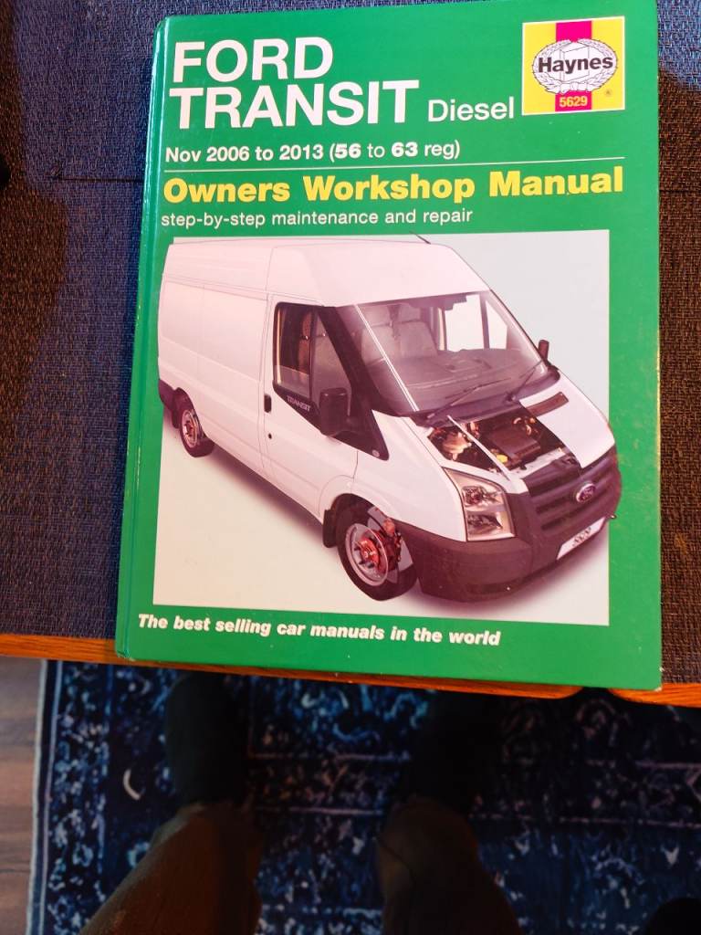 Haynes Manual for Ford Transit 2006 to 2013