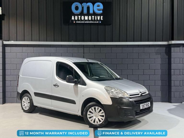 2017 Citroen Berlingo 1.6 Berlingo 850 Enterprise Blue HDi Panel Van Diesel Manual