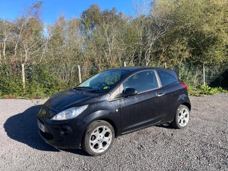 FORD KA 1.2 METAL 12 REG BLACK 3 DOOR MOT JULY 20TH 2027 TAX £35 LOW INSURANCE GROUP 