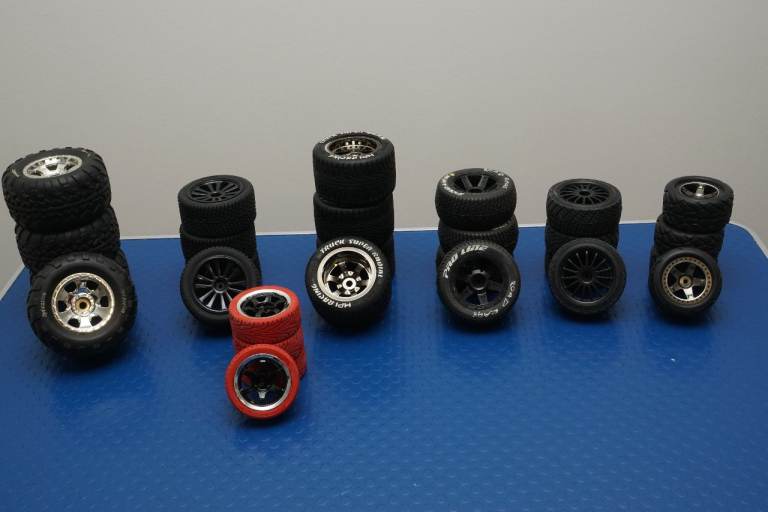 RC car and truck tires job lot