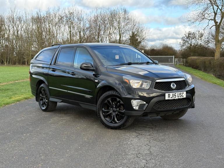 2015 Ssangyong Korando Sports 2.0D EX Auto 4WD Euro 5 4dr PICK UP Diesel Automatic