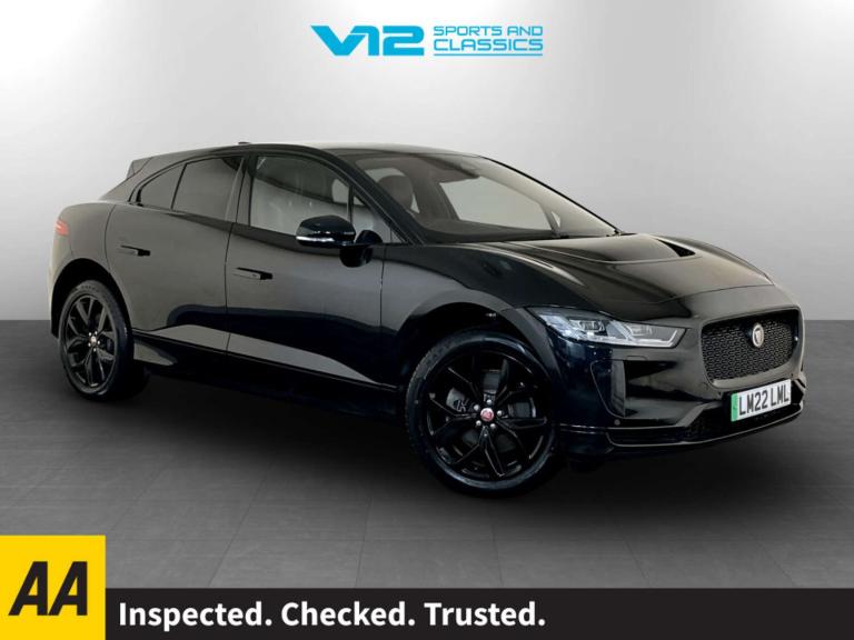 2022 Jaguar I-Pace 400 90kWh HSE Black SUV 5dr Electric Auto 4WD (400 ps) SUV Electric Automatic