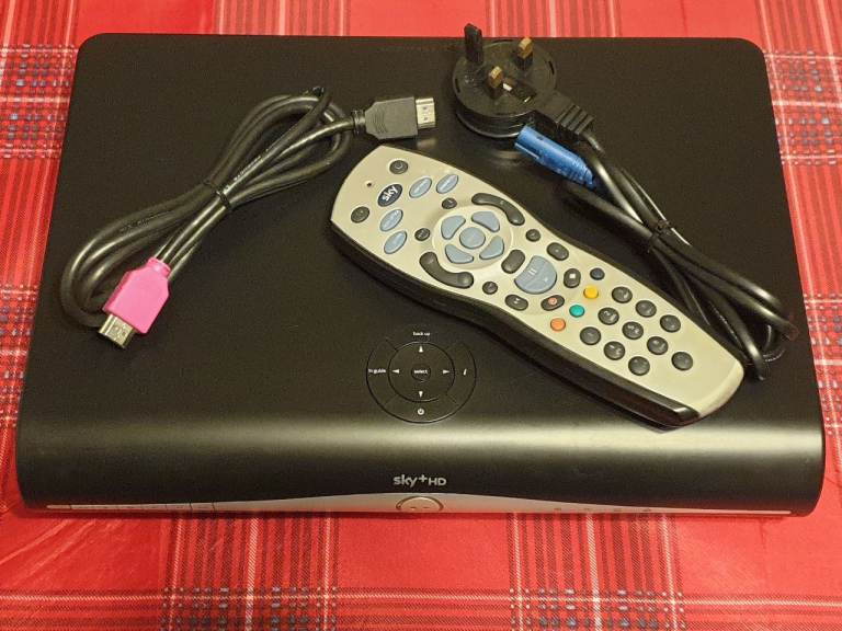 Sky HD Box DRX890, Remote, HDMI Lead & Mains Lead