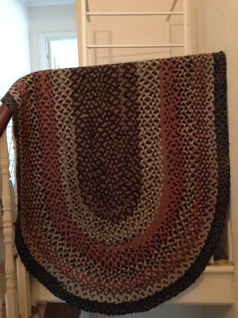 Vintage Braided Rug