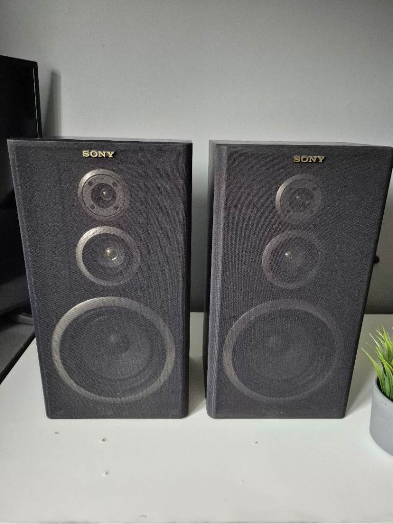 Sony Vintage Speakers 1990 Model SS-A502 