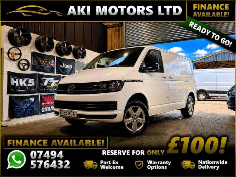 2017 Volkswagen Transporter 2.0 TDI BMT 102 Startline Van Euro 6 PANEL VAN DIESEL Manual