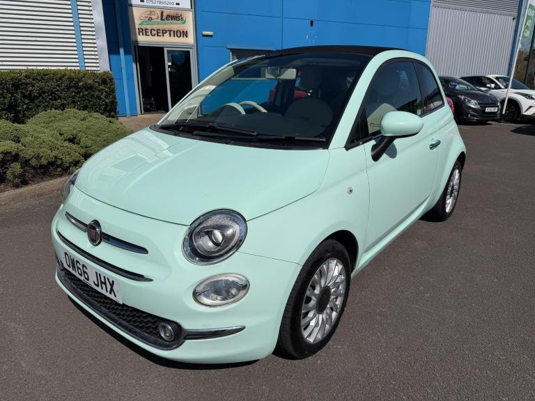 2017 Fiat 500c 0.9 TwinAir Lounge Convertible 2dr Petrol Manual Euro 6 (s/s)