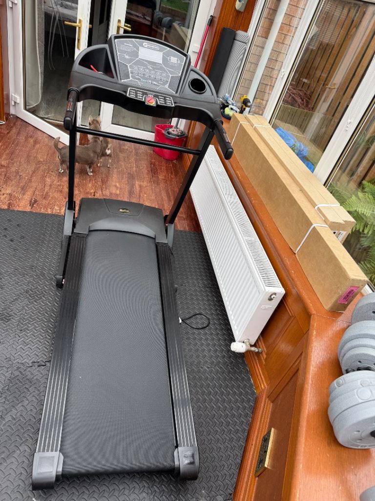 Dynamix T3000 Foldable Motorised Treadmill with 15-Level Auto Incline