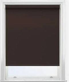 New Dark Brown Thermal Blackout Blind – 210cm x 176cm