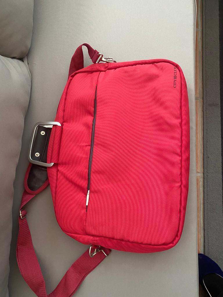 Red 15” laptop bag