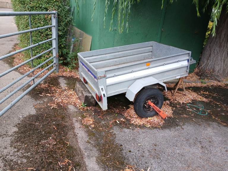 Single axle Galvanised trailer
