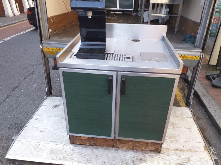 Catering equipment commercial Stainless steel tables sinks racking shelving restaurant kitchen items