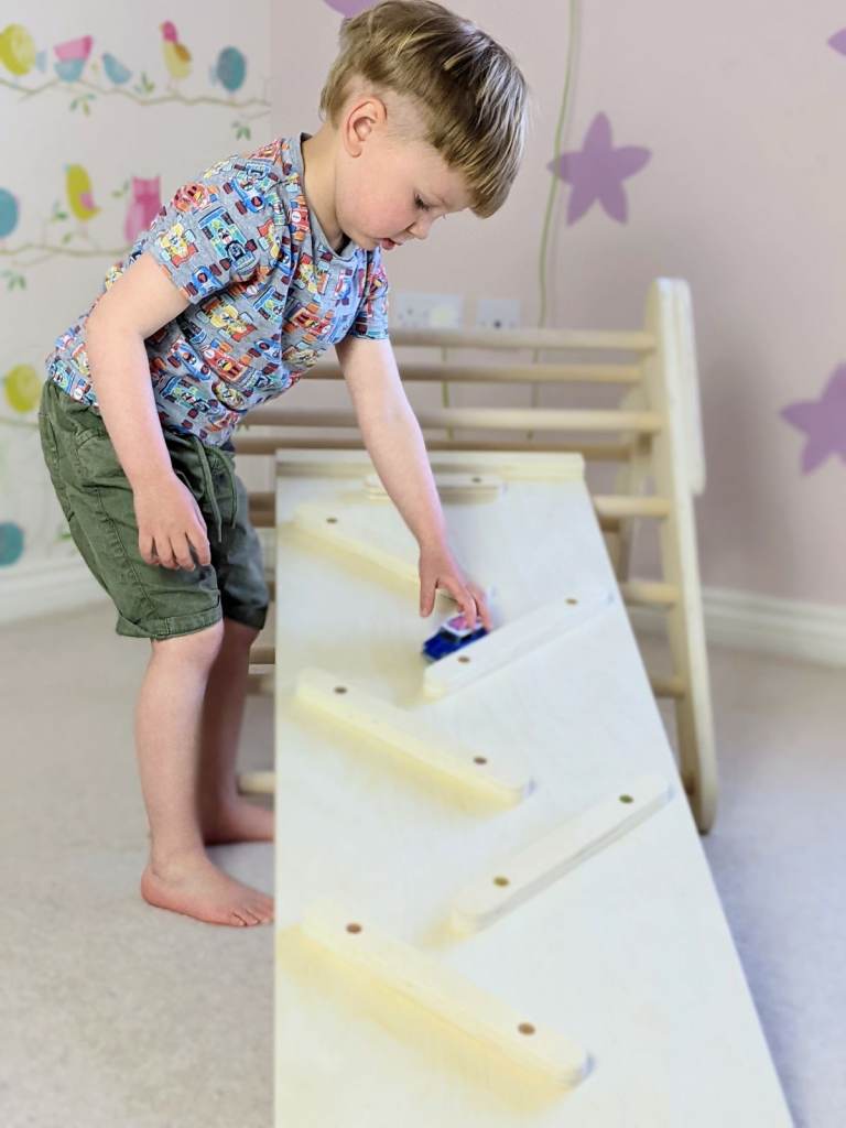 Brand new in a box Pikler climbing triangle and slide/ramp 1.2 meters brand new climber 