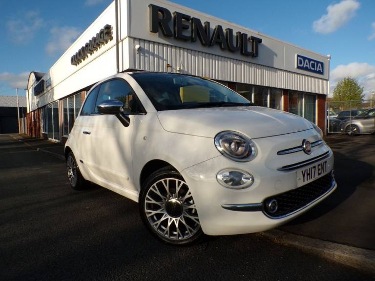 2017 Fiat 500 1.2 Lounge 3dr HATCHBACK PETROL Manual