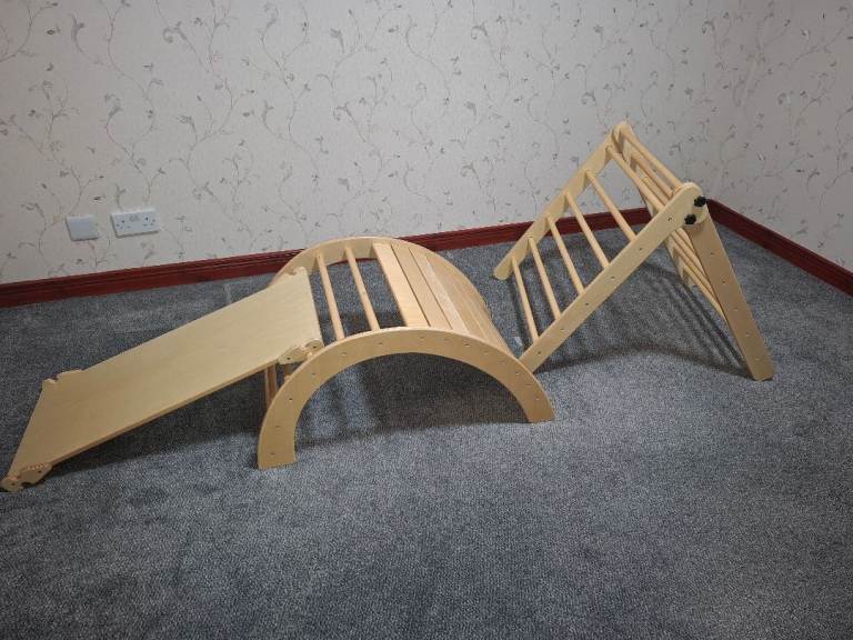 Indoor Climbing Frame for Kids – Wooden Set