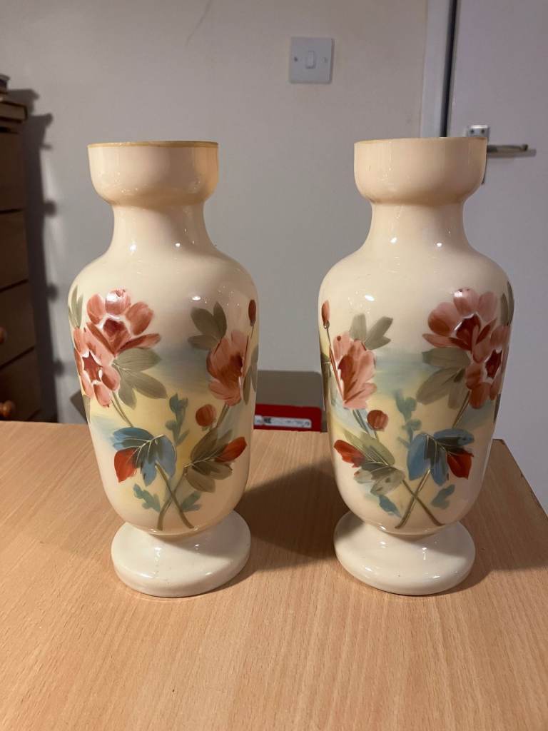 Vintage Opaque Vases