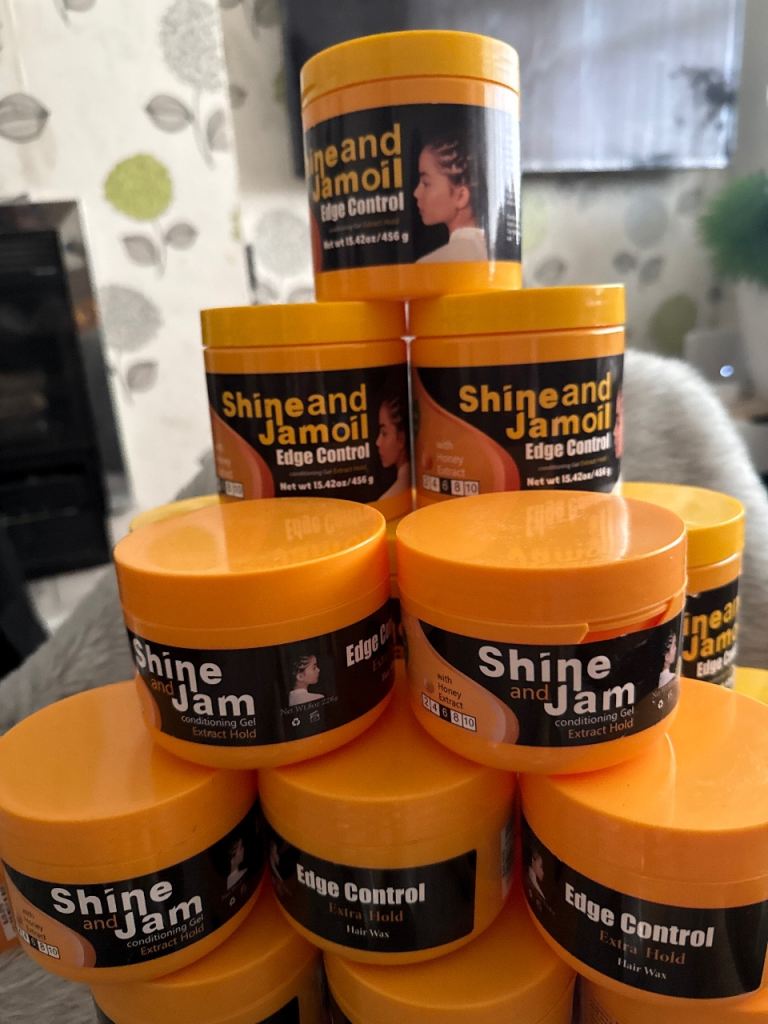 Shine and Jam oil Edge Control