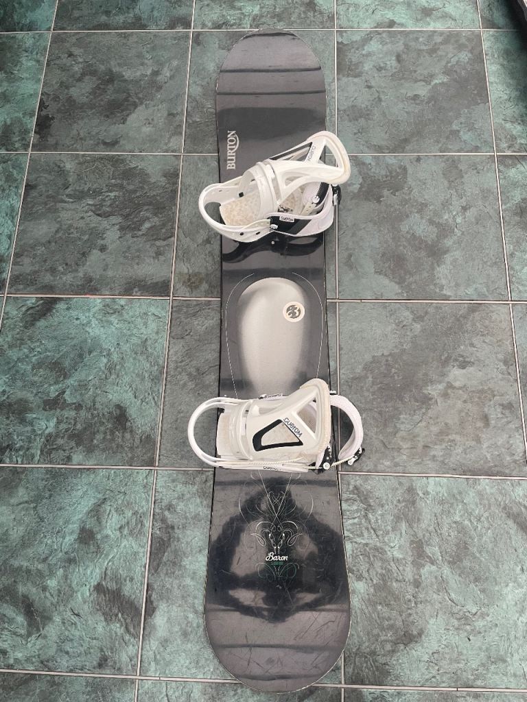 Burton Snow board with new bindings