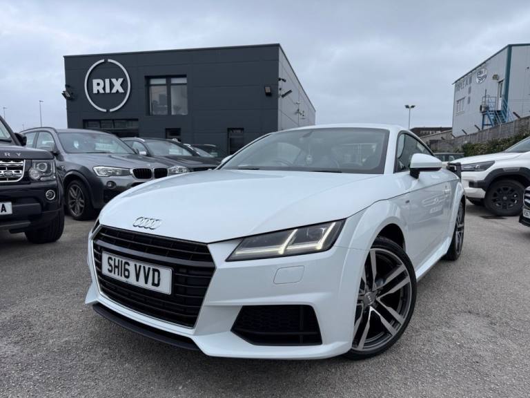 2016 Audi TT 1.8 TFSI S line Coupe 3dr Petrol Manual Euro 6 (s/s) (180 ps) 1 OWNER FROM  Coupe Pe...