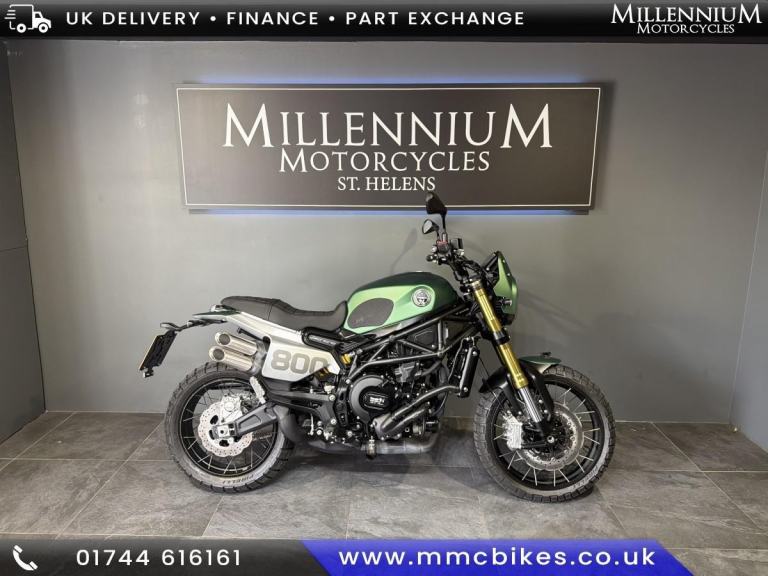 2024 BENELLI LEONCINO 800 TRAIL RETRO SCRAMBLER ADVENTURE MOTORCYCLE