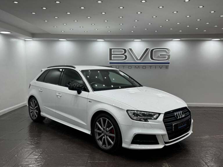 2017 Audi A3 1.5 TFSI CoD Black Edition Sportback S Tronic Euro 6 (s/s) 5dr HATCHBACK Petrol Auto...