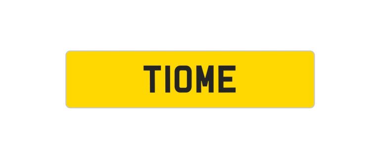Private reg plate T10ME (TOMMY)