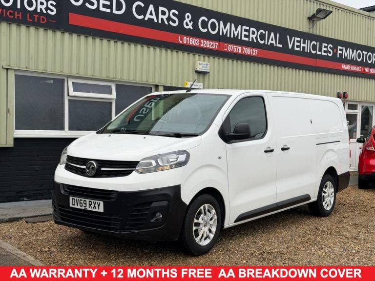 2019 69 VAUXHALL VIVARO 1.5 TURBO D 2900 DYNAMIC PANEL VAN 6DR DIESEL MANUAL L2 