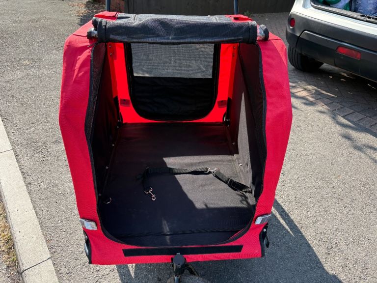 Paw Hut 2 in 1 Dog Bike Trailer /Pet Stroller