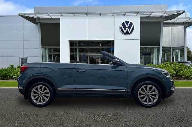 2022 Volkswagen T-Roc 1.5 TSI Style 2dr + WIND DEFLECTOR Convertible Petrol Manual