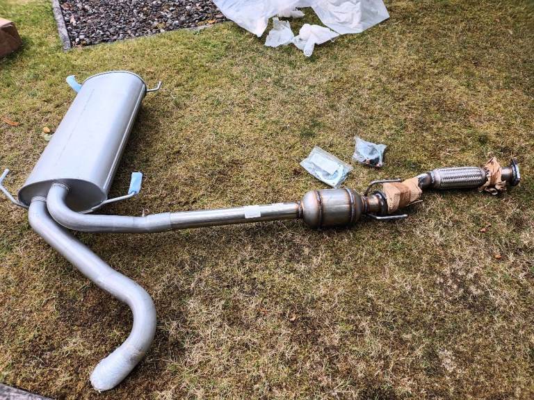 Peugeot boxer 2.2hdi complete exhaust 