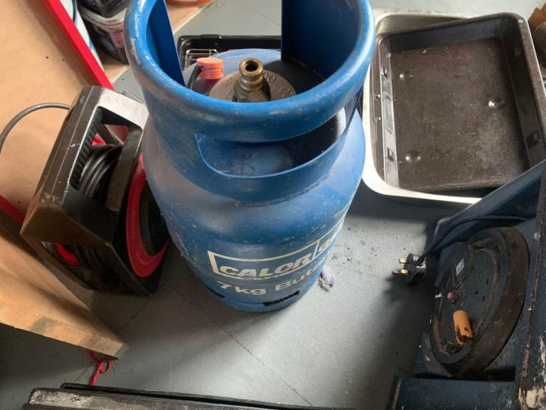 Calor empty butane 7kg gas bottle