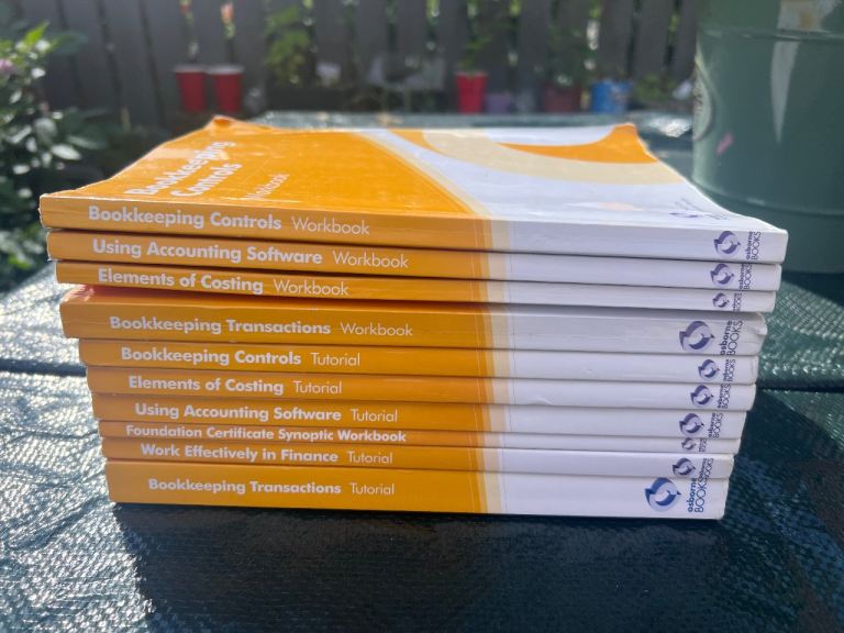 AAT Bookkeeping & Accounting Workbooks/Tutorials - level 2