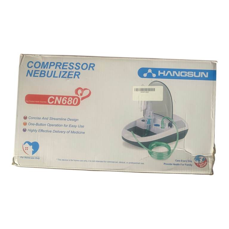 Hangsun CN680 Compressor Nebuliser Home Therapy System — In Box