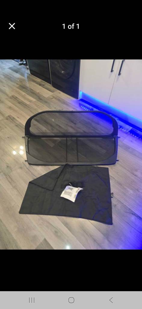 Bmw 2 series wind deflector 