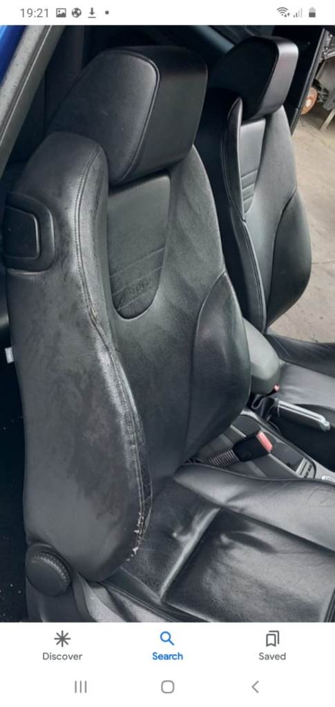 image for 2 ford recaro leather seats st etc 