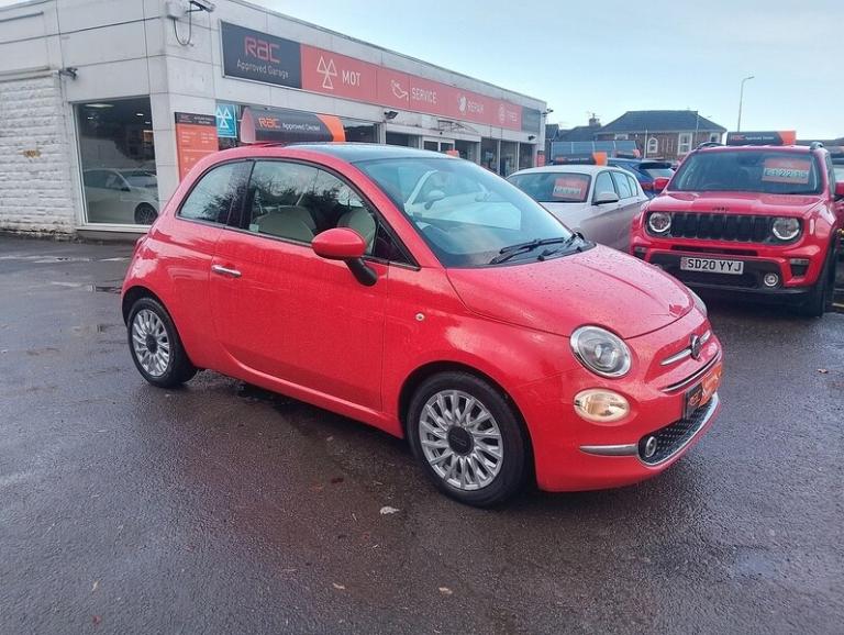2019 Fiat 500 0.9 TwinAir Lounge 3dr HATCHBACK Petrol Manual
