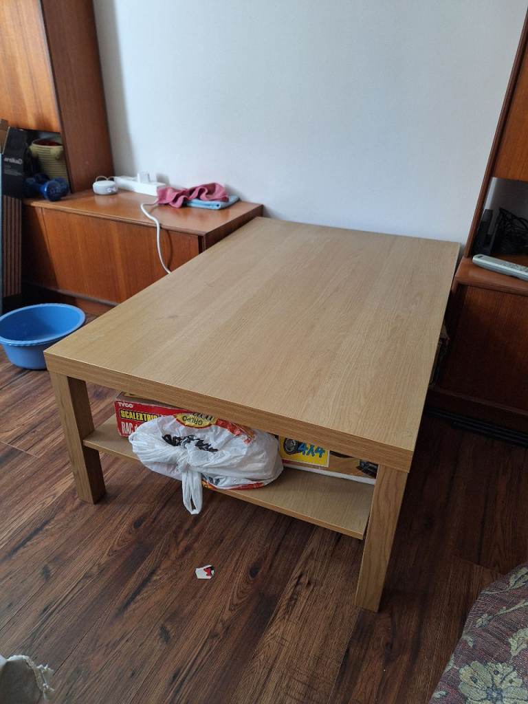 IKEA Coffee Table with Lower Shelf