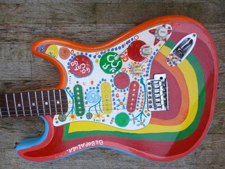 George Harrison Rocky Steatocaster